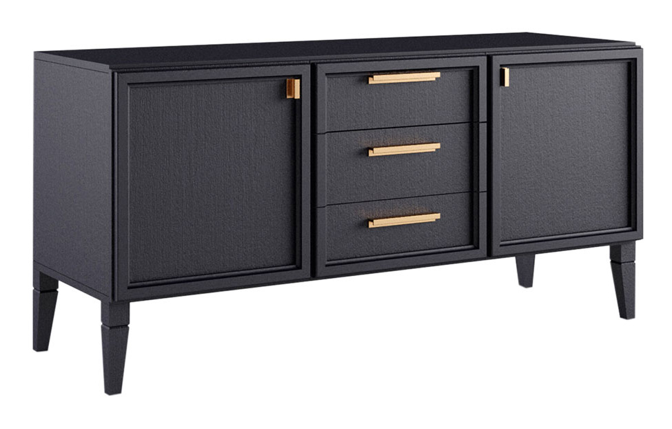 Тумбы под телевизор - изображение №3 "Тумба Чарли B3D2 ВМФ-1510"  на www.Angstrem-mebel.ru