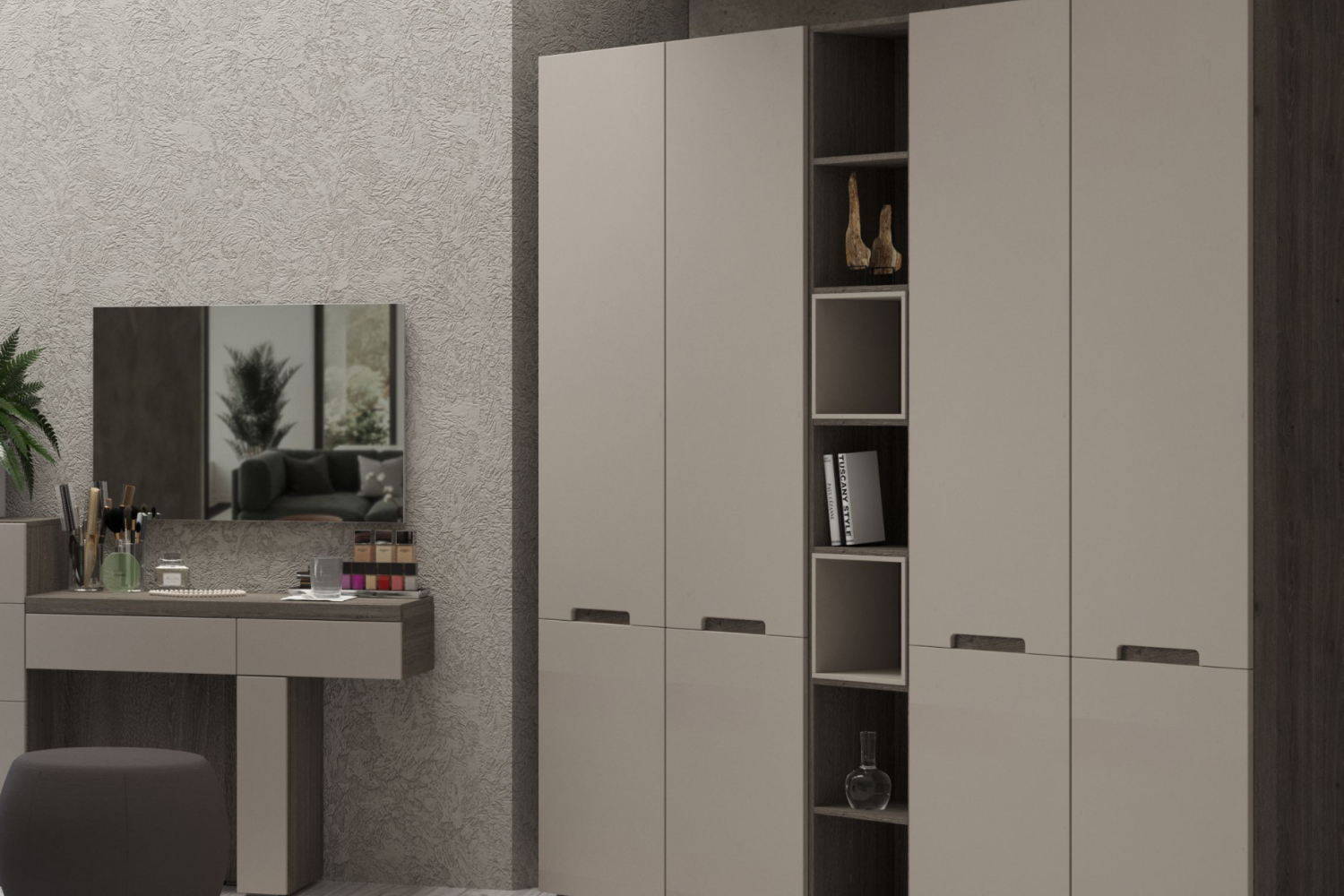 Туалетные столы - изображение №5 "Стол Анри туалетный с выдвижными ящиками"  на www.Angstrem-mebel.ru